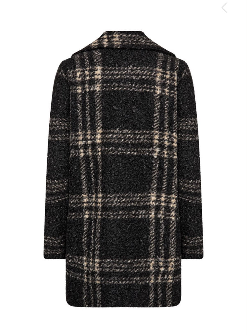 CAPPOTTO CHECK- Lunghezza MIDI doppiopetto