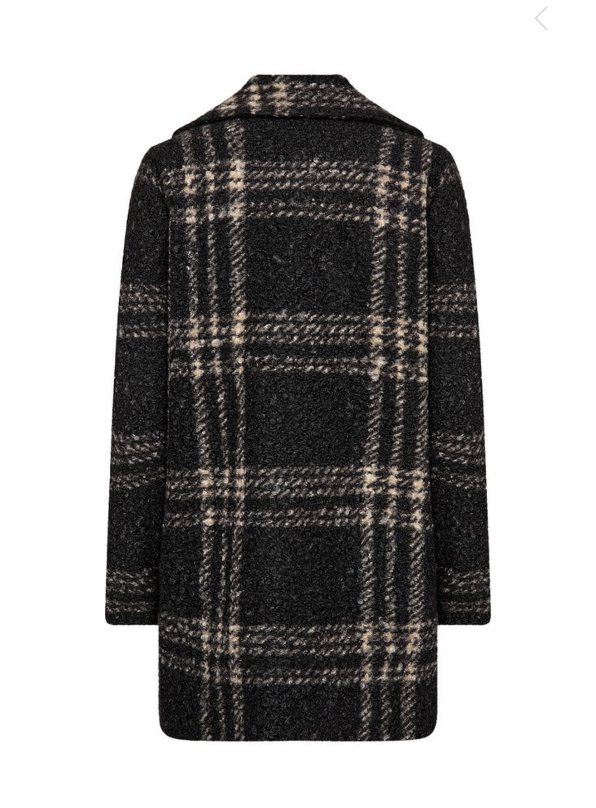 CAPPOTTO CHECK- Lunghezza MIDI doppiopetto