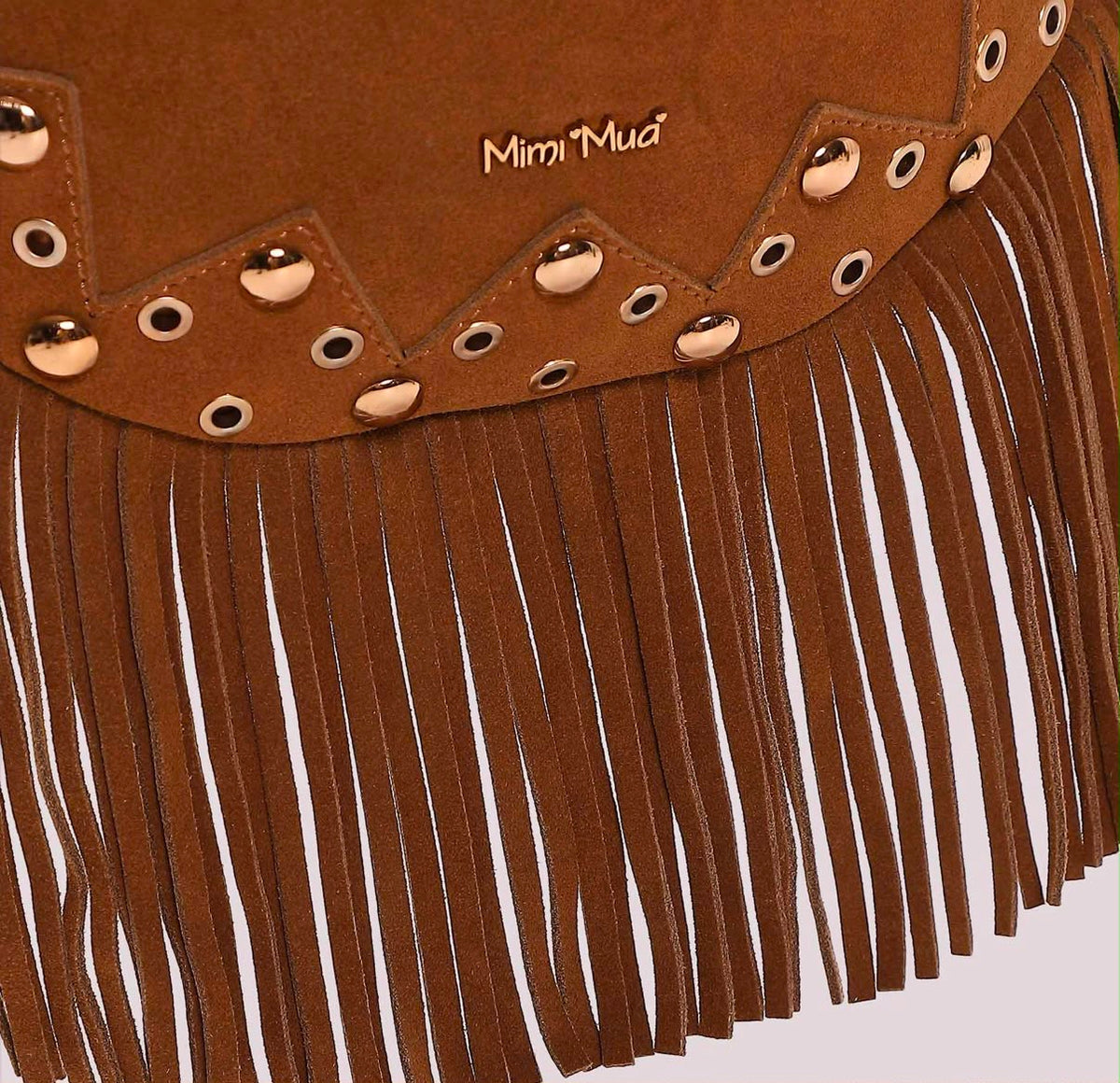 BORSA MARSUPIO CON FRANGE E BORCHIE- MIMI’ MUA’