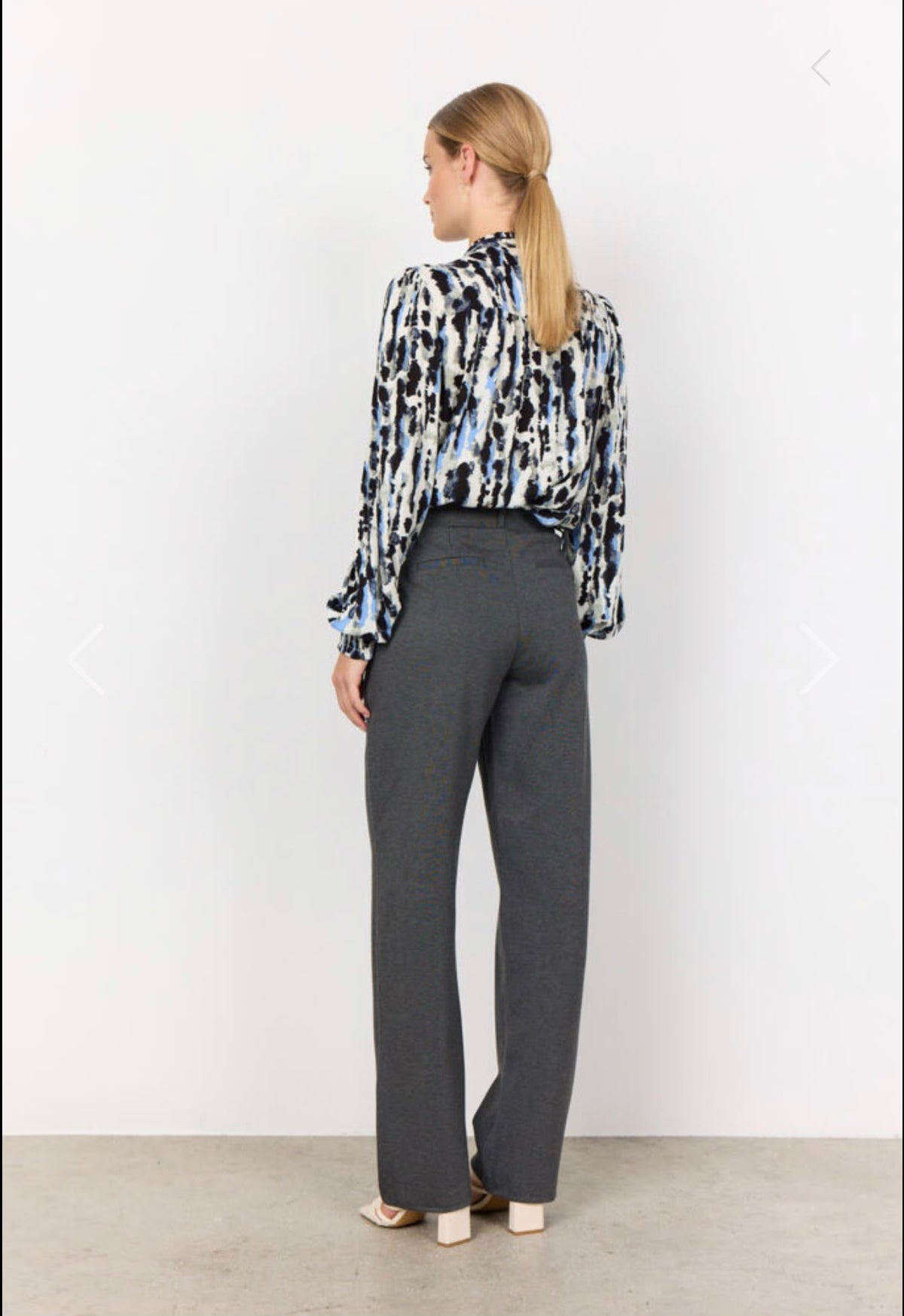 PANTALONE IN ECOVERO- fibra naturale vestibilità comoda