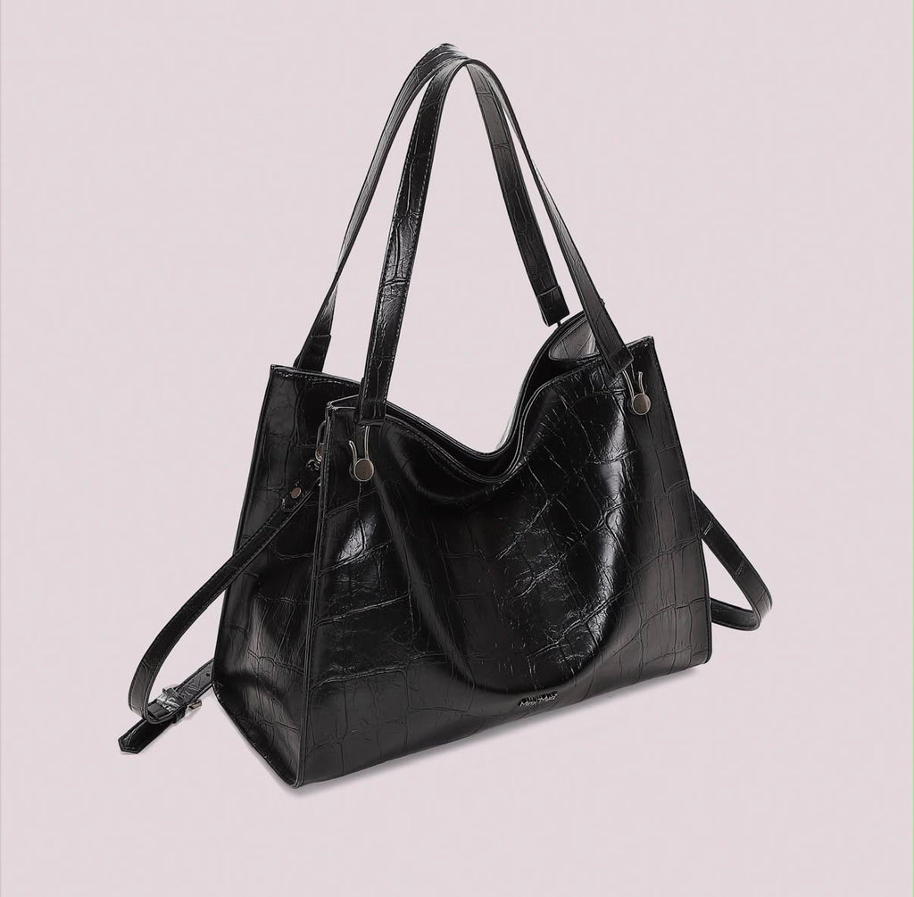 BORSA SHOPPING EFFETTO COCCO- MIMI’ MUA’