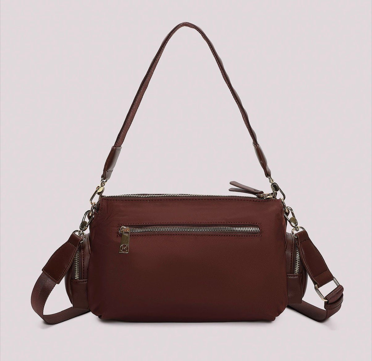 BORSA A TRACOLLA IN NYLON MISURA MIDI- MIMI’ MUA’