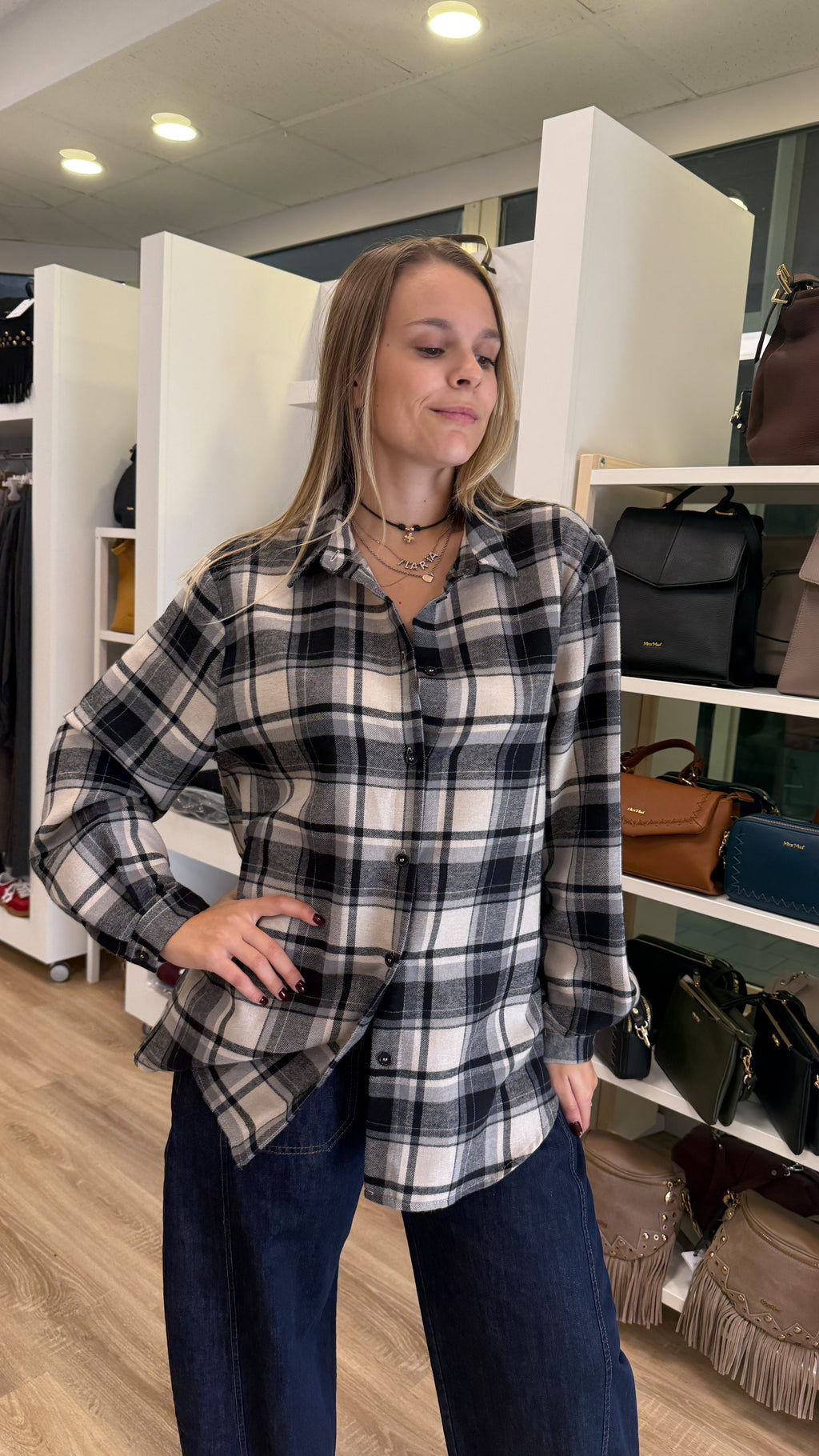 CAMICIA CHECK-OVER