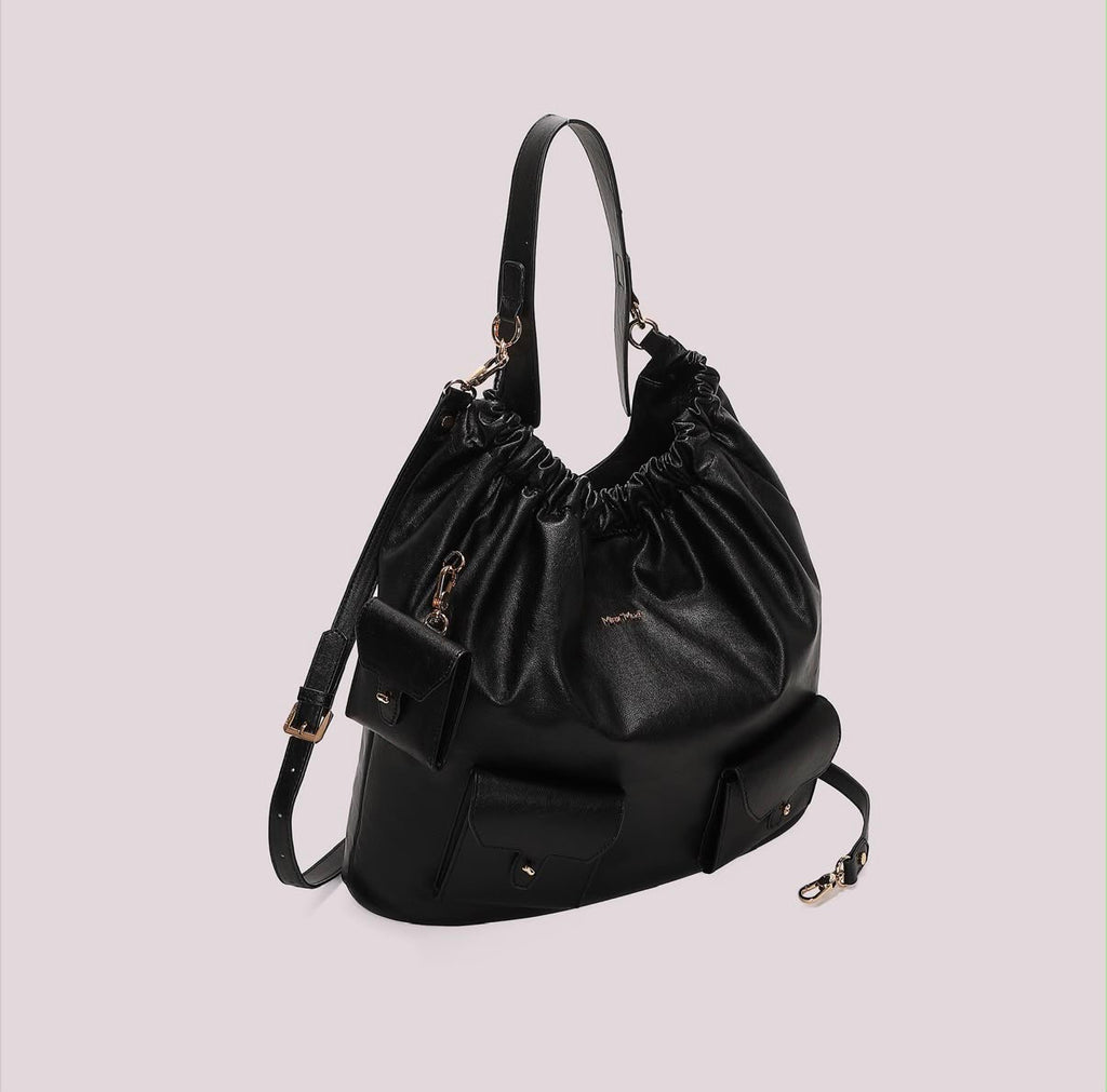 BORSA A SPALLA CON TASCHE- MIMI’ MUA’