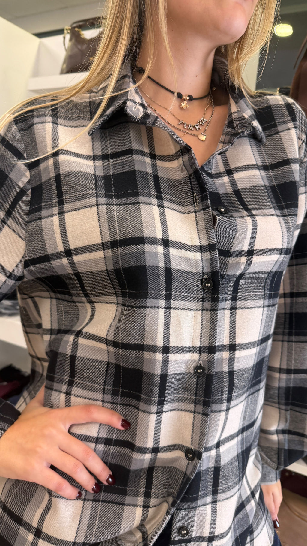 CAMICIA CHECK-OVER
