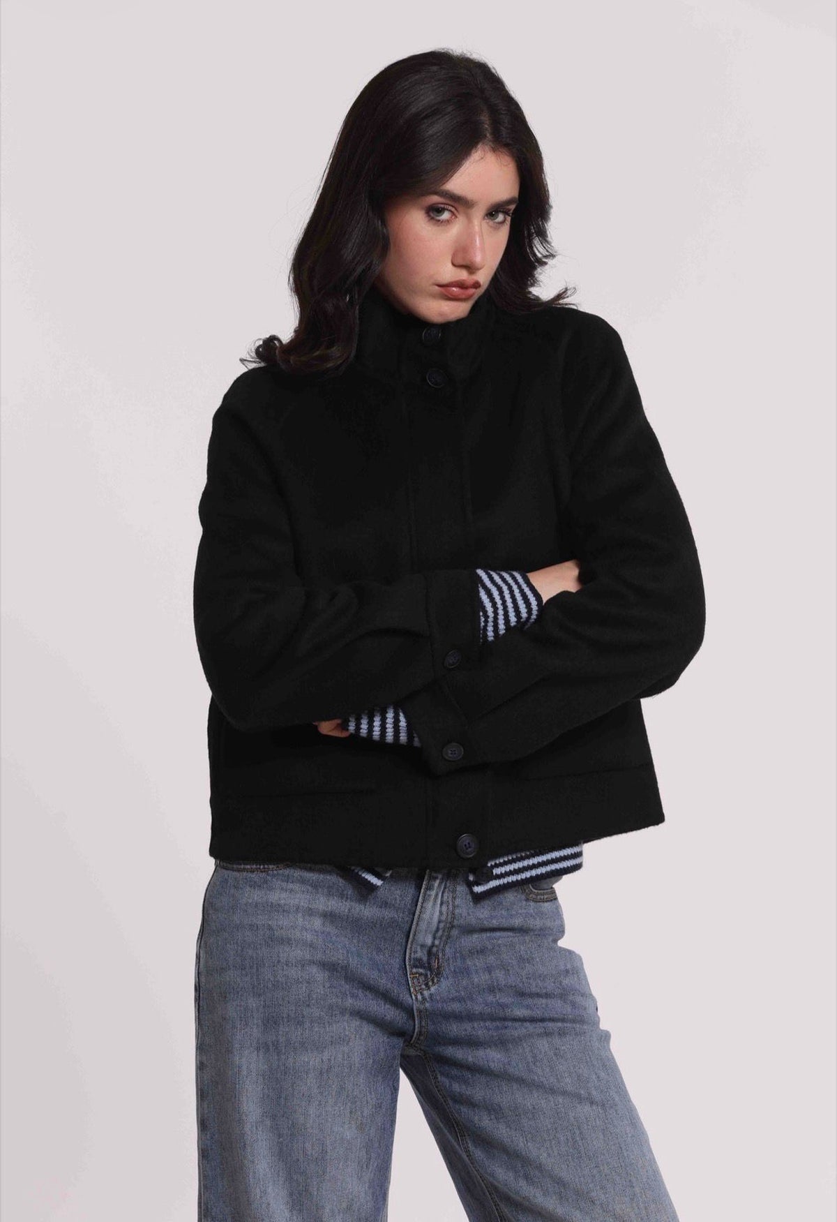 CAPPOTTO CORTO CON ZIP-MIMI’ MUA’