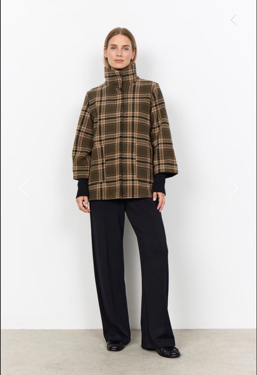 CAPPOTTO CORTO CHECK