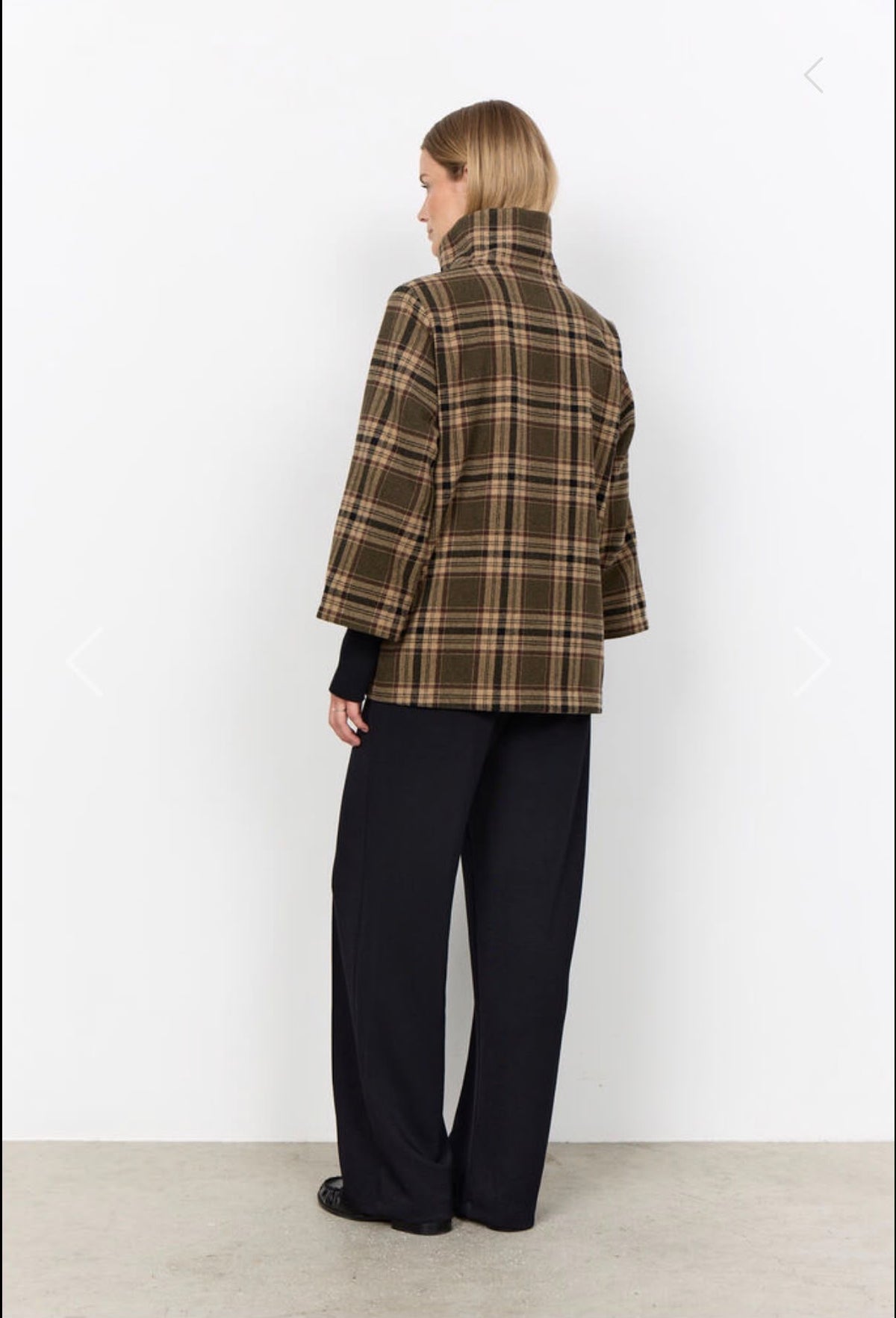 CAPPOTTO CORTO CHECK