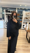ABITO LUNGO CON NODO- LINEA COMFY