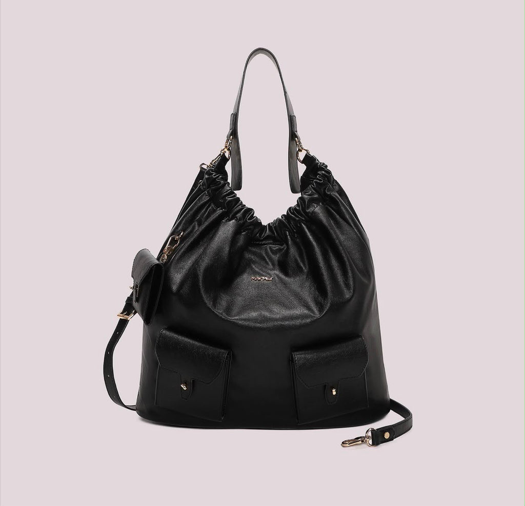 BORSA A SPALLA CON TASCHE- MIMI’ MUA’