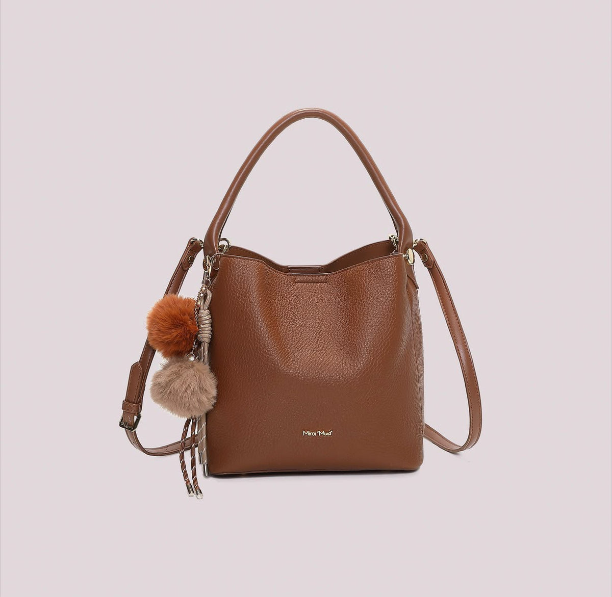 BORSA A SECCHIELLO CON DETTAGLIO APPESO