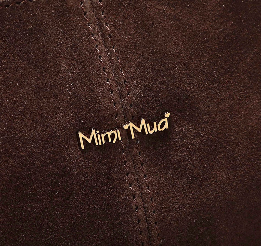 BORSA A TRACOLLA CON FRANGE E BORCHIE MISURA MIDI- MIMI’ MUA’