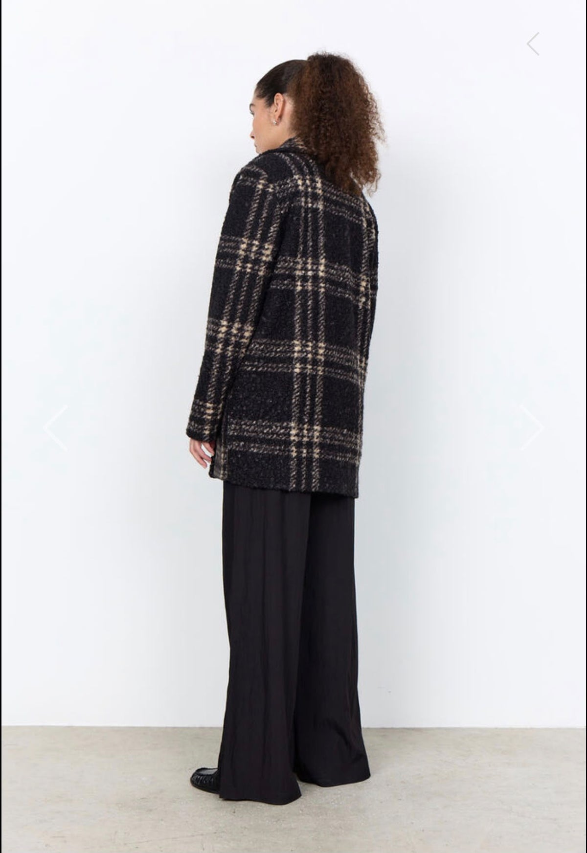 CAPPOTTO CHECK- Lunghezza MIDI doppiopetto