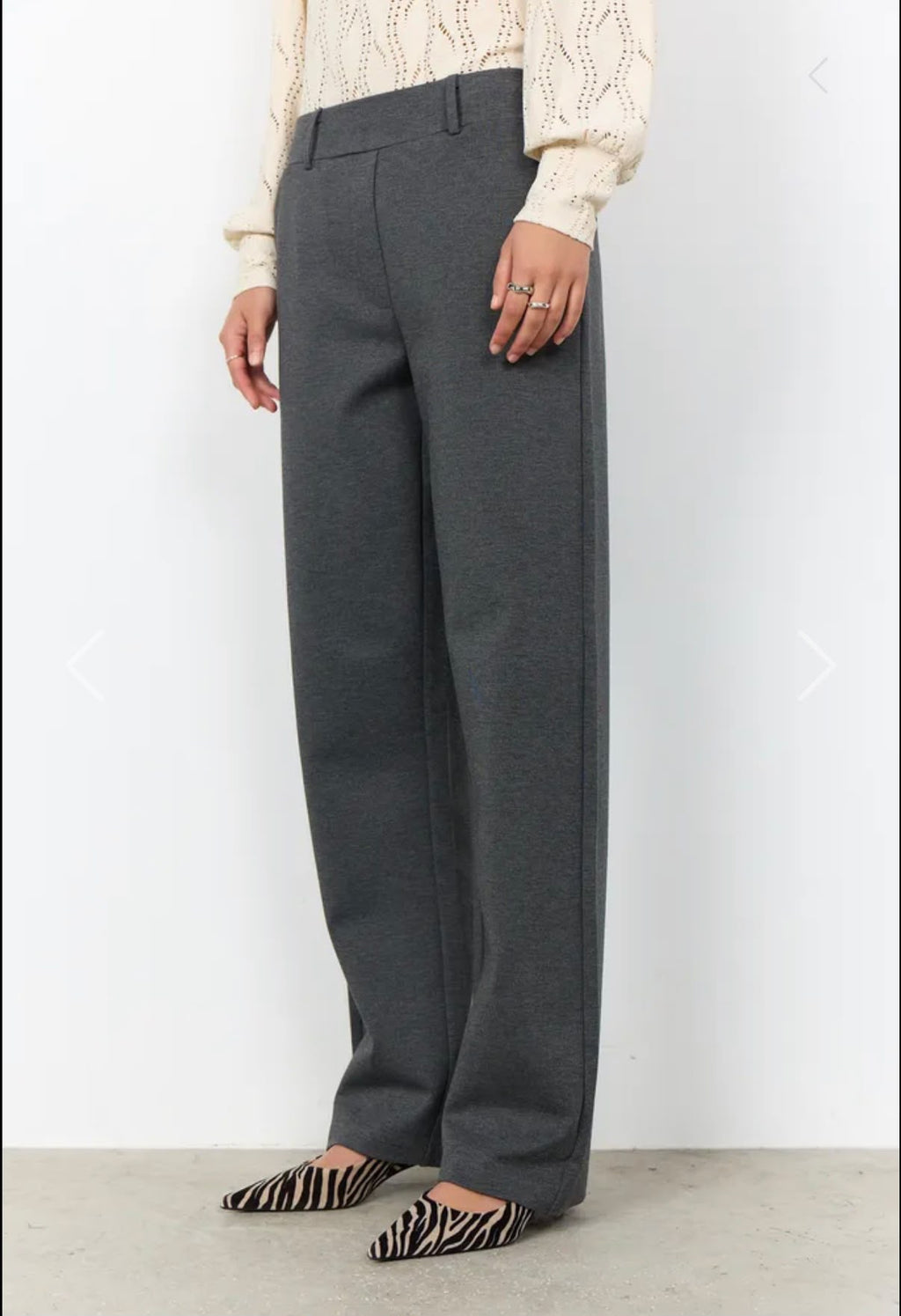PANTALONE IN ECOVERO- fibra naturale vestibilità comoda