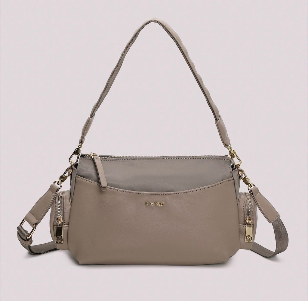 BORSA A TRACOLLA IN NYLON MISURA MIDI- MIMI’ MUA’