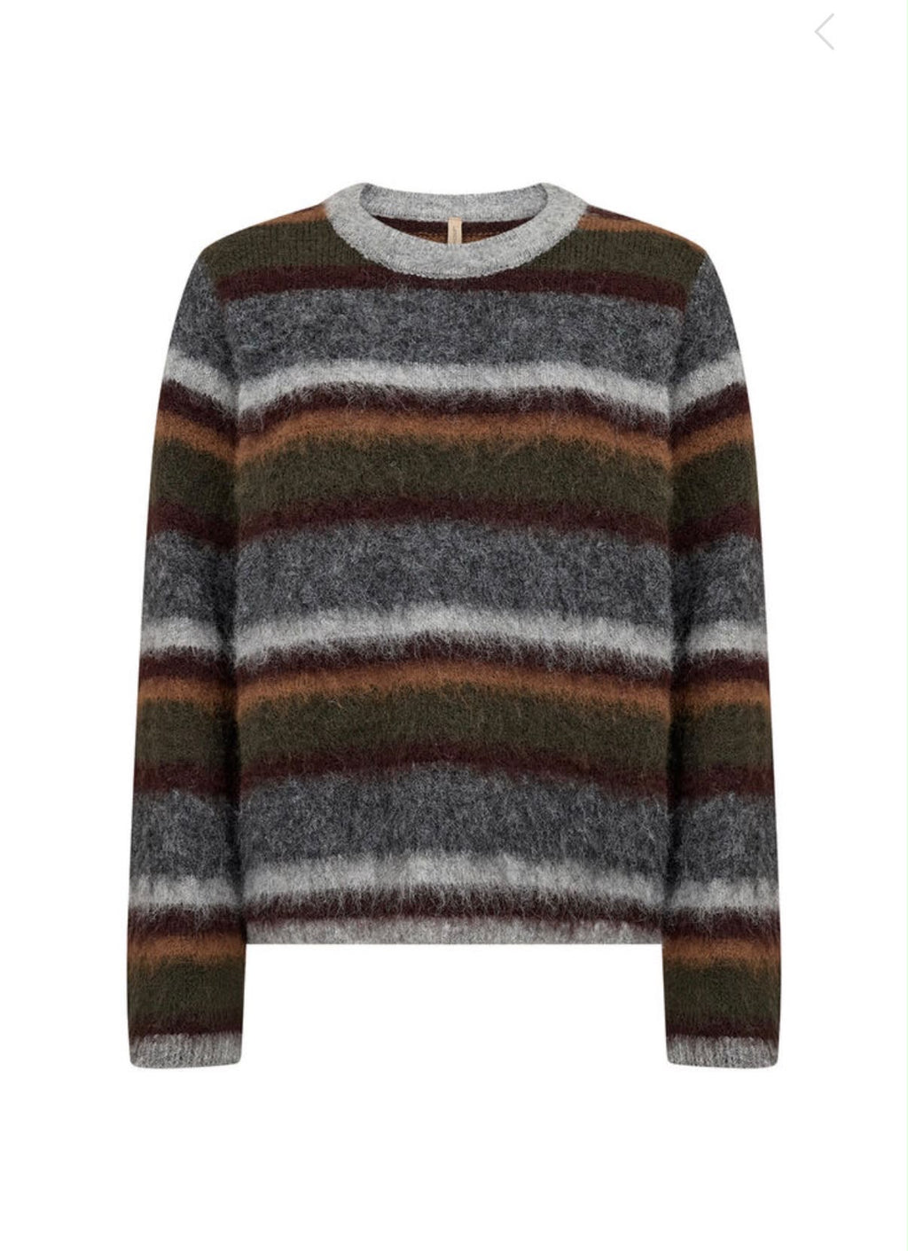 MAGLIONE PELOSETTO RIGATO
