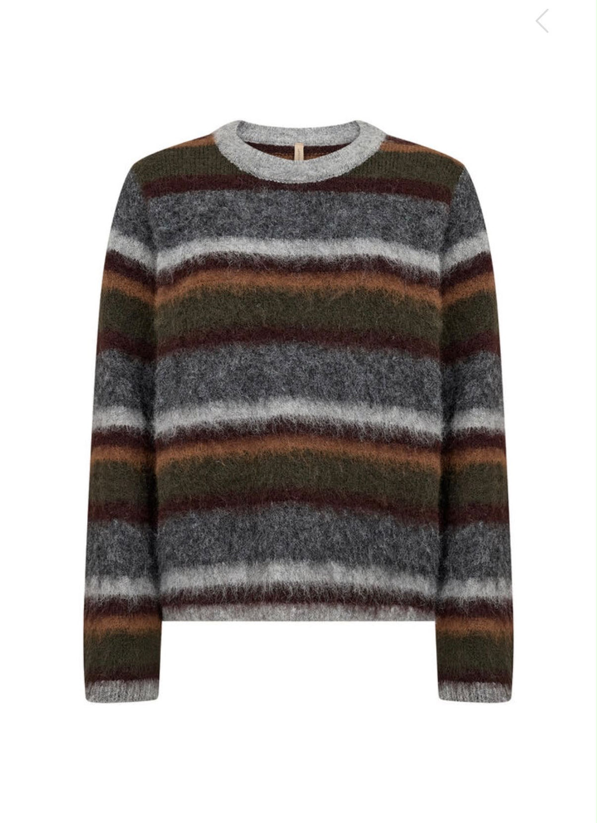 MAGLIONE PELOSETTO RIGATO