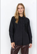 CAMICIA CON FIORE APPLICATO