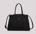 BORSA SHOPPING CON FIANCHI EFFETTO CAMOSCIO MISURA MAXI- MIMI’ MUA’