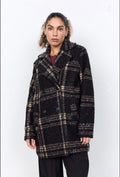 CAPPOTTO CHECK- Lunghezza MIDI doppiopetto