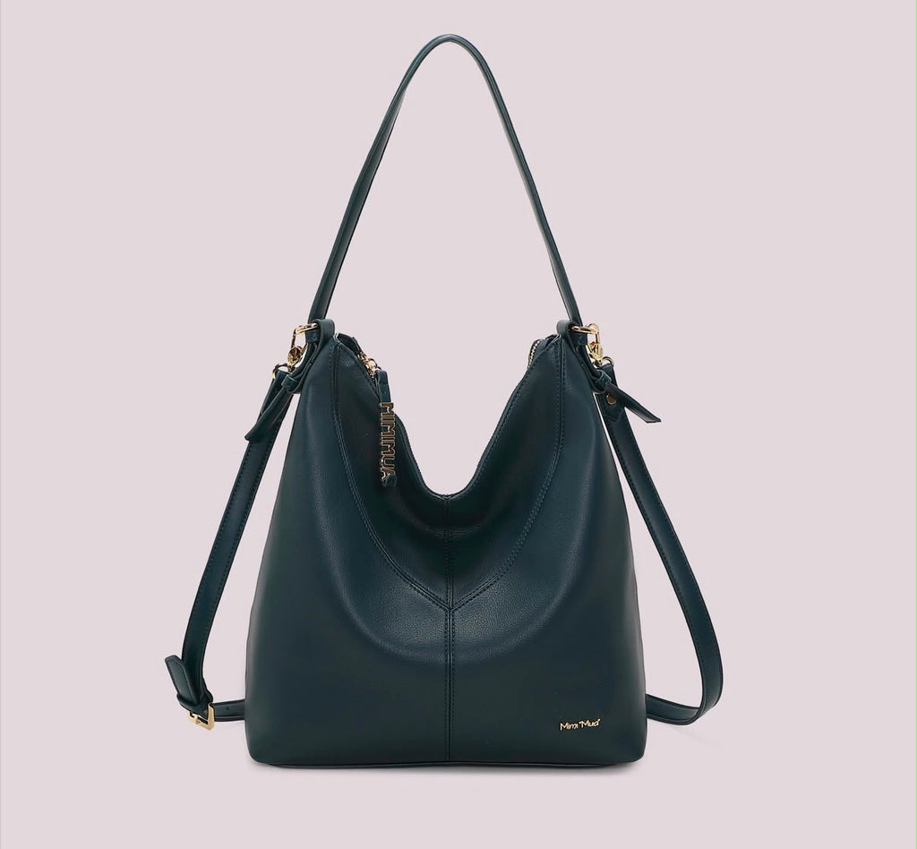 BORSA A SACCA CON LETTERE- MIMI’ MUA’ SULLA ZIP misura maxi