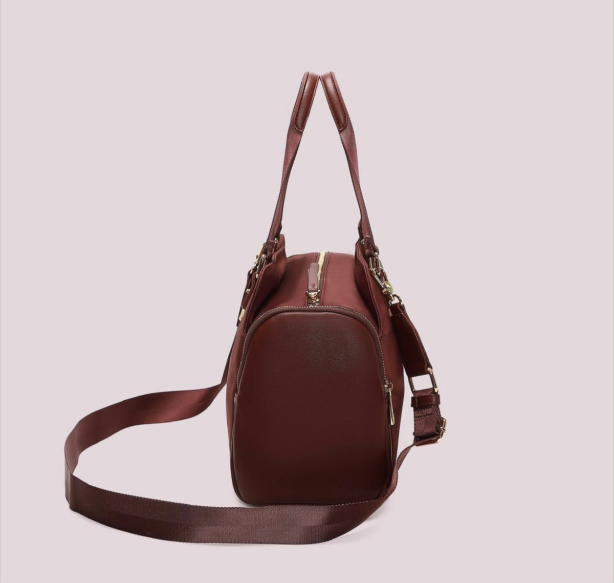 BORSA BAULETTO IN NYLON-MIMI’ MUA’