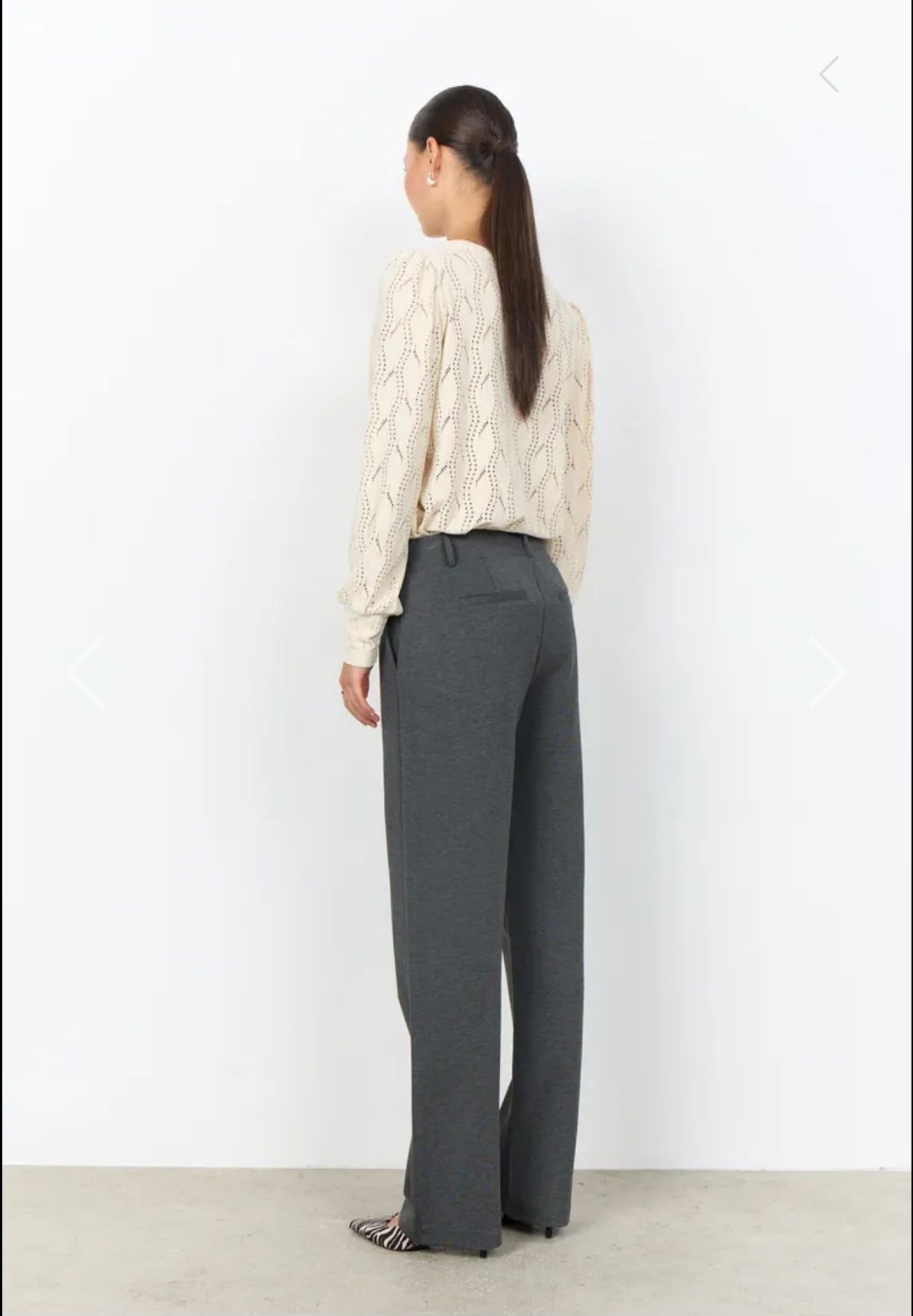 PANTALONE IN ECOVERO- fibra naturale vestibilità comoda