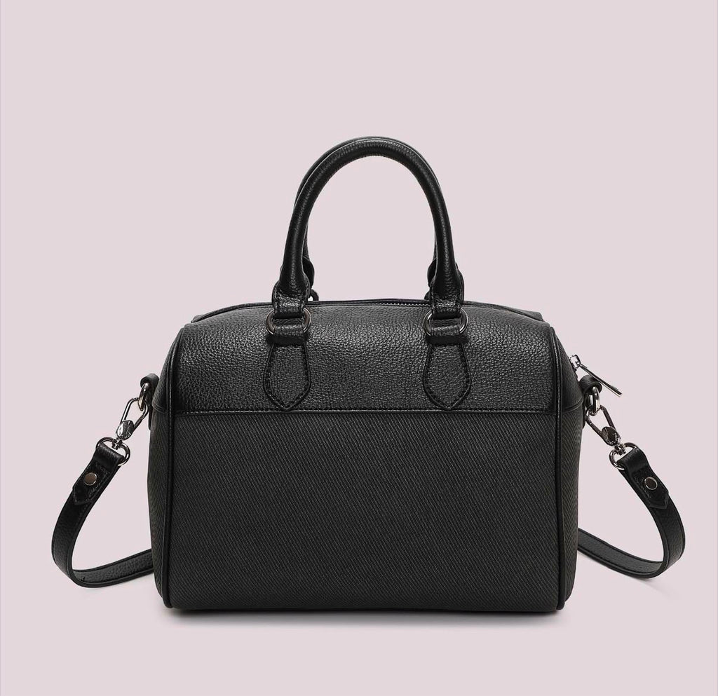 BORSA BAULETTO CON CHARM E CUORE- MIMI’ MUA’