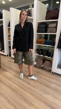 BERMUDA DENIM MILITARE