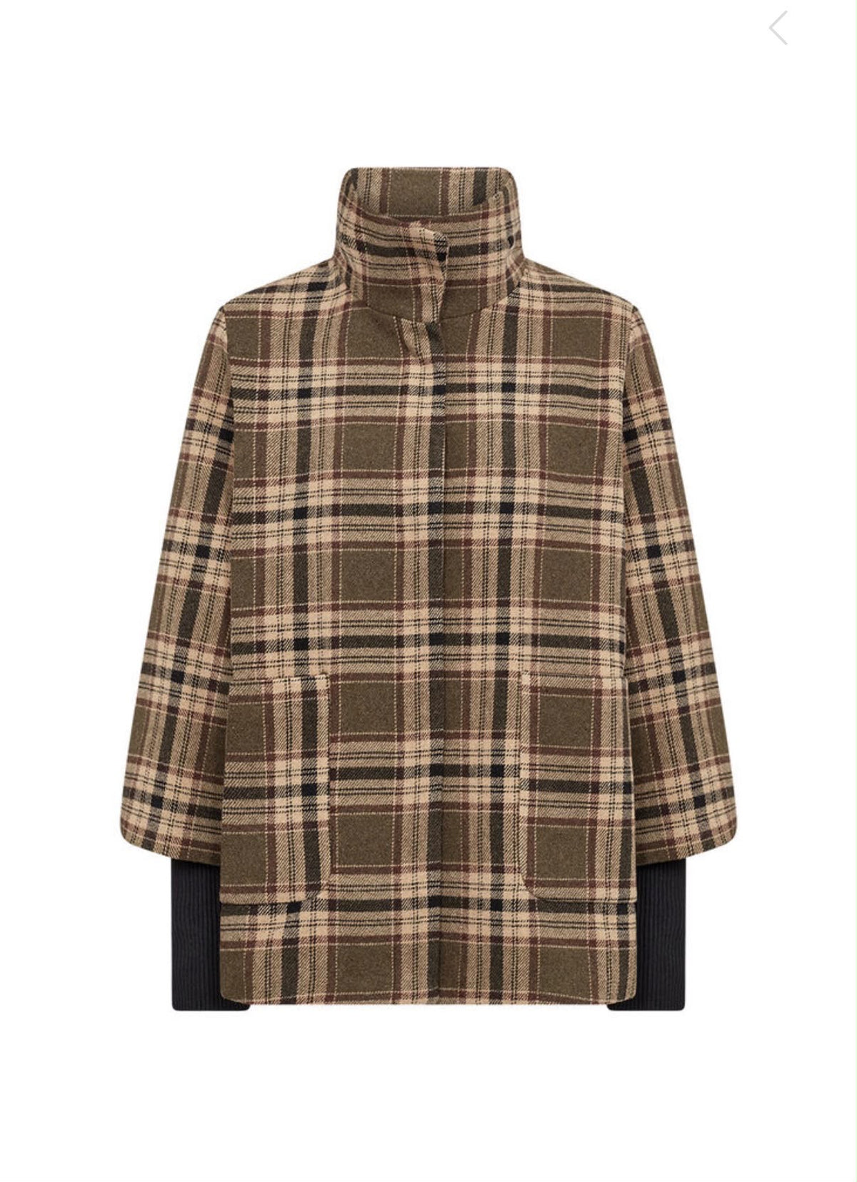 CAPPOTTO CORTO CHECK