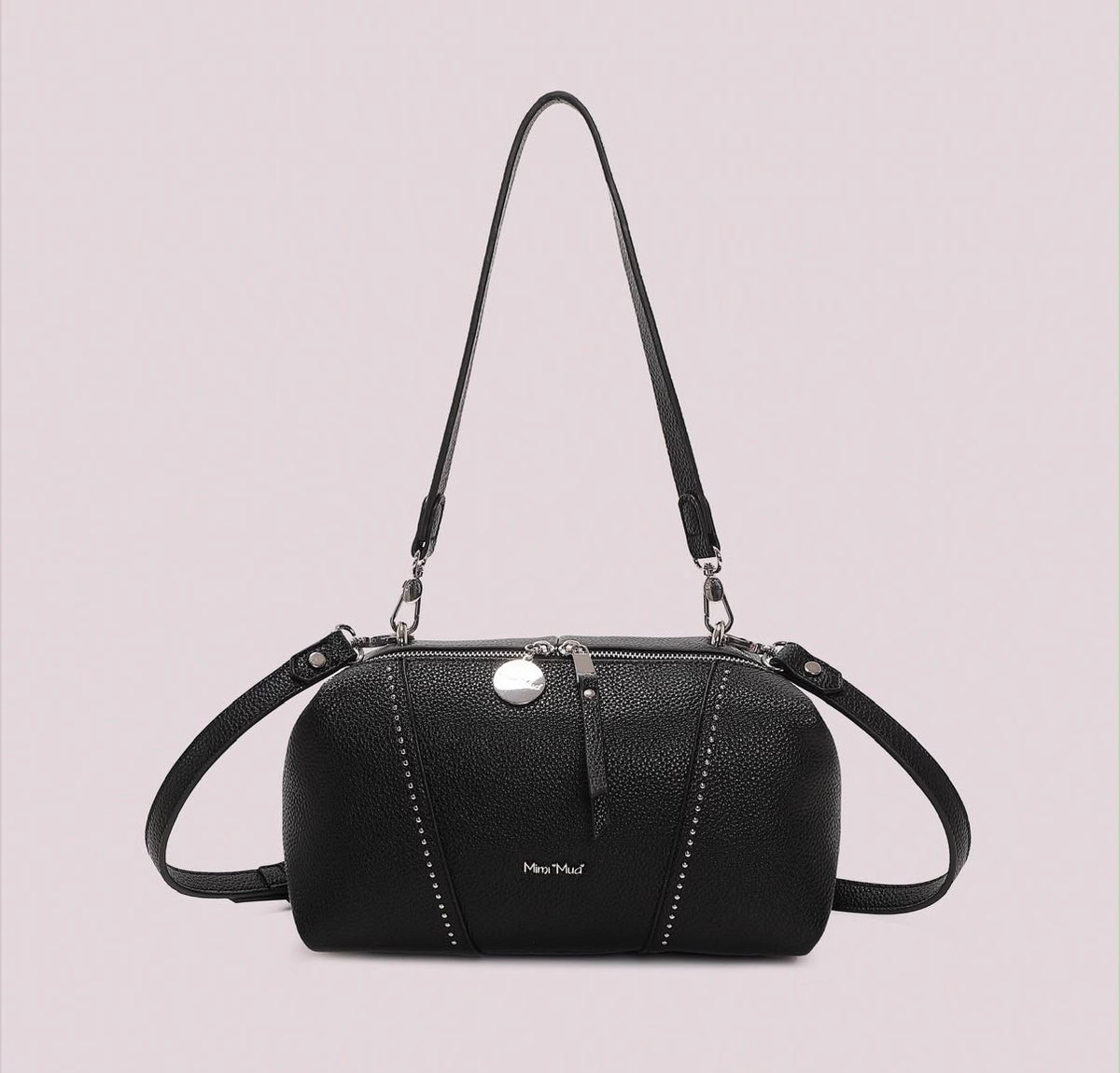 BORSA A SPALLA CON PICCOLE BORCHIE- MIMI’ MUA’