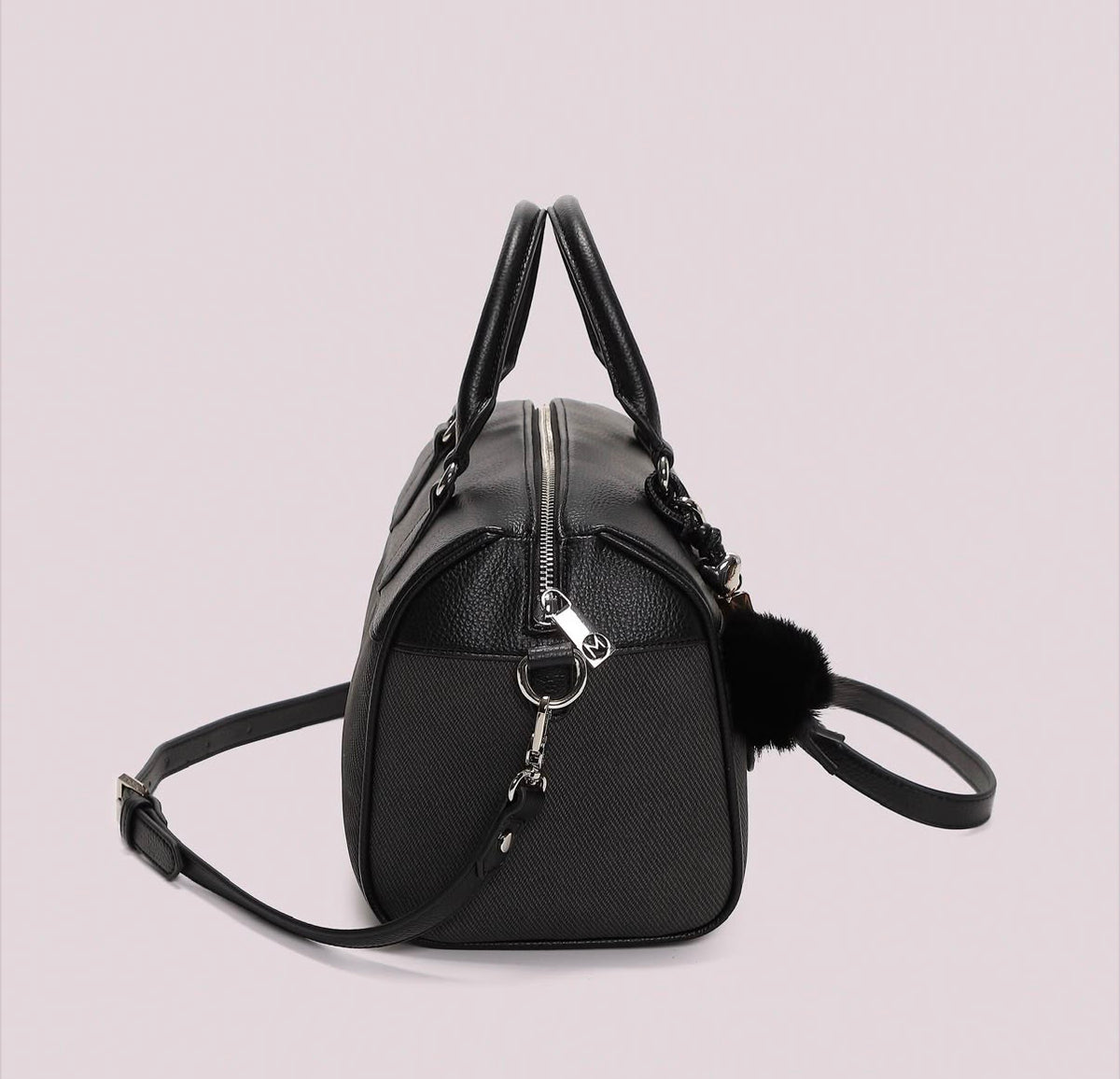 BORSA BAULETTO CON CHARM E CUORE- MIMI’ MUA’