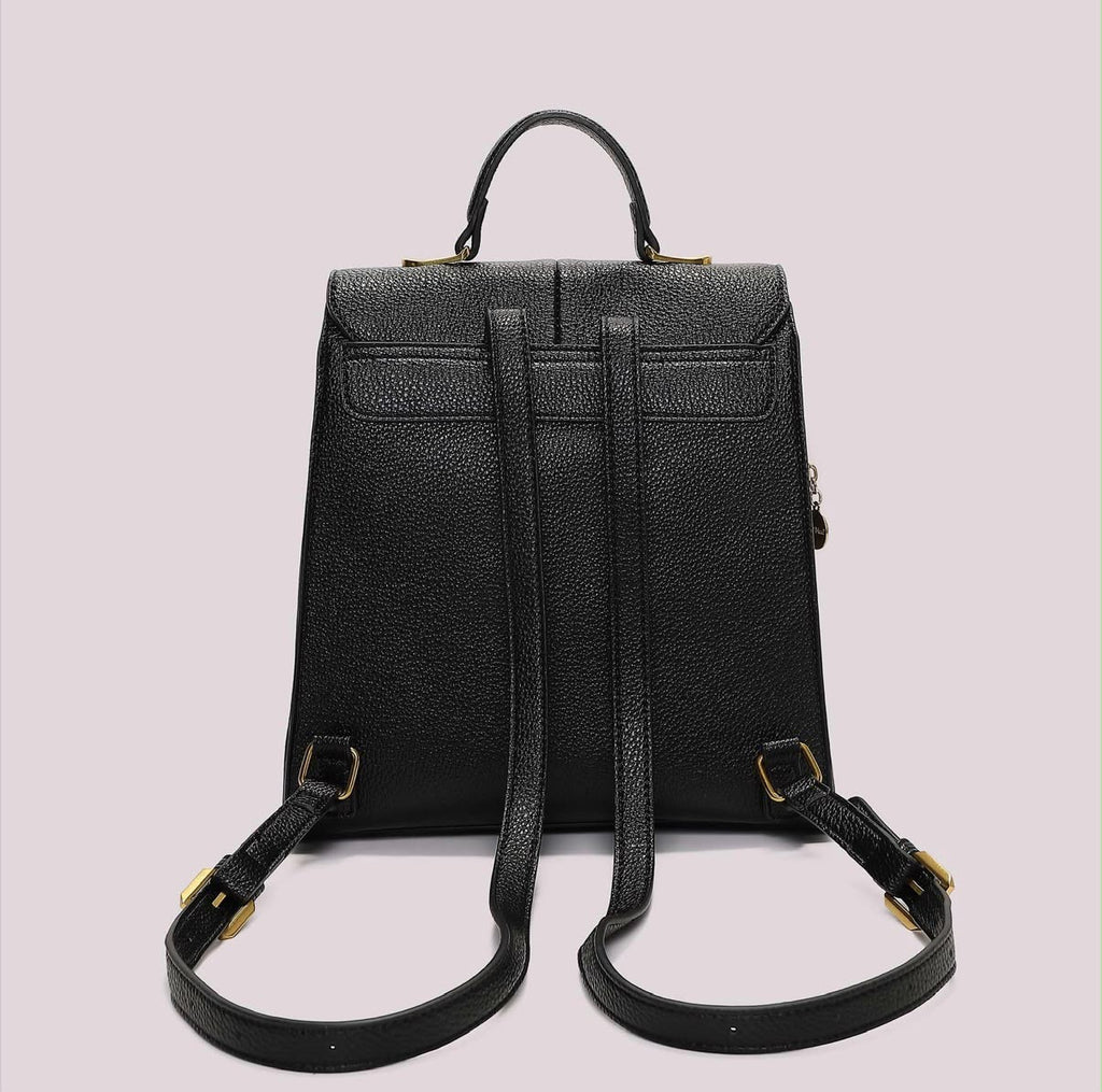 ZAINO CON DETTAGLI SATINATI