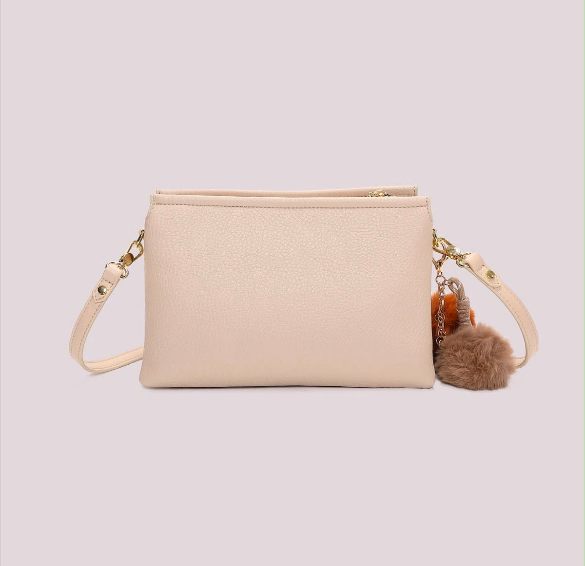 BORSA A TRACOLLA CON DETTAGLIO APPESO- MIMI’ MUA’