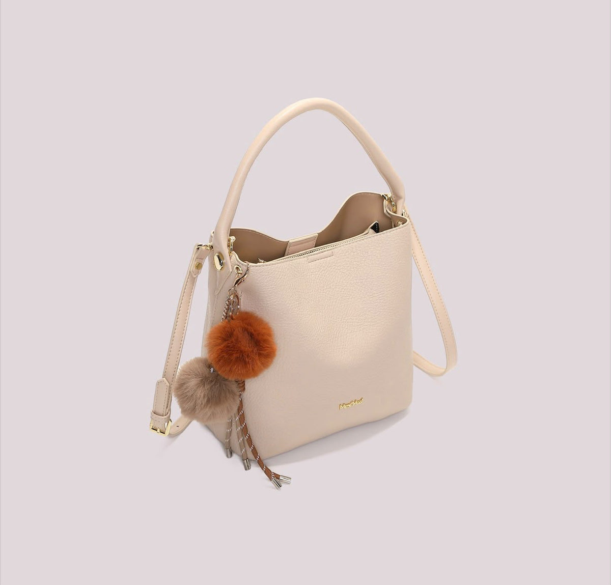 BORSA A SECCHIELLO CON DETTAGLIO APPESO