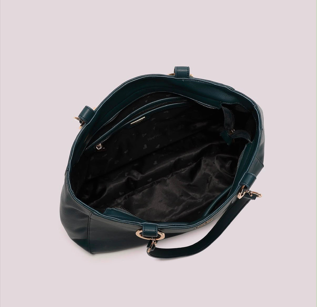 BORSA SHOPPING CON DETTAGLIO ANELLI AI MANICI-MIMI’ MUA’
