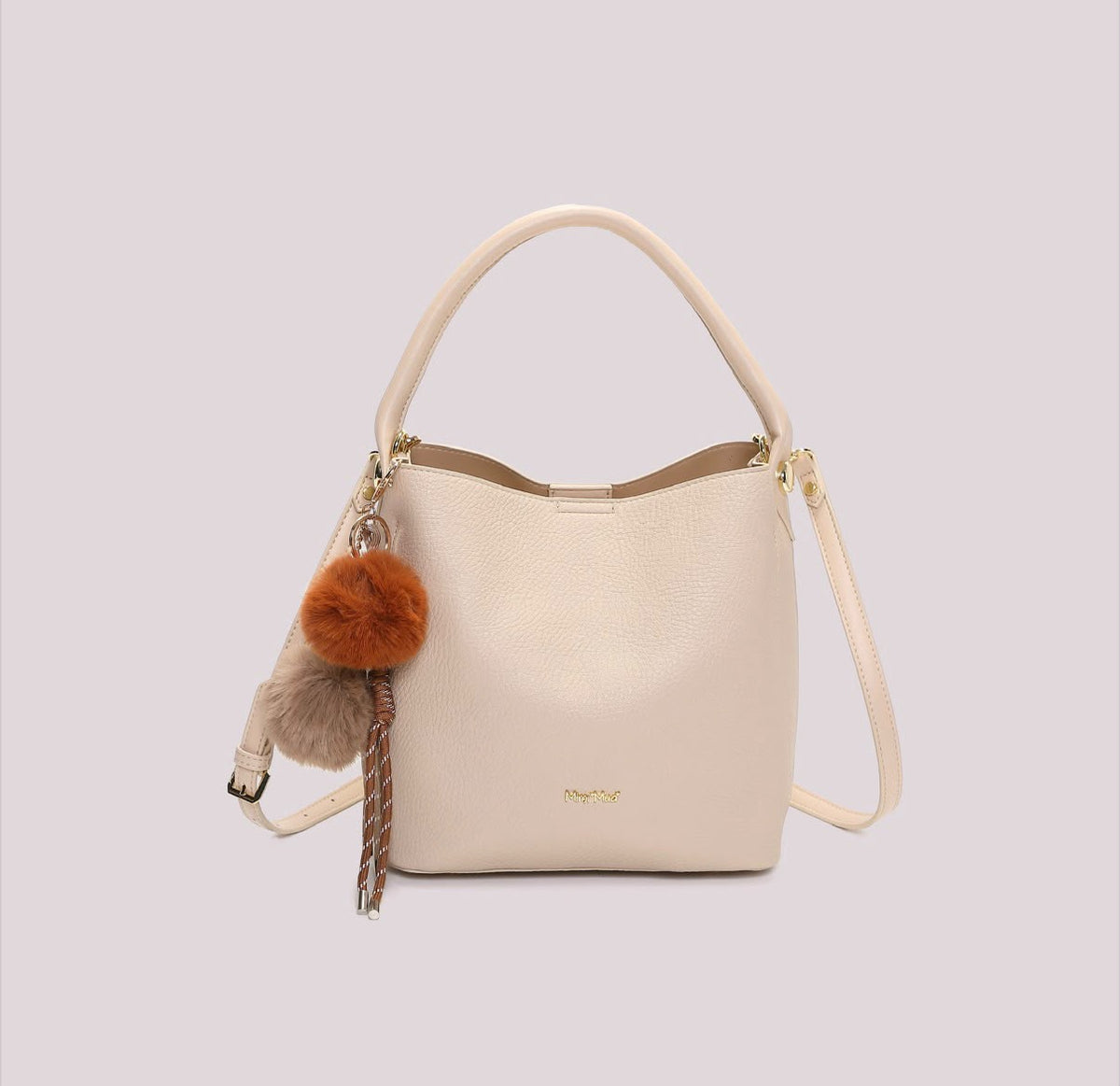 BORSA A SECCHIELLO CON DETTAGLIO APPESO