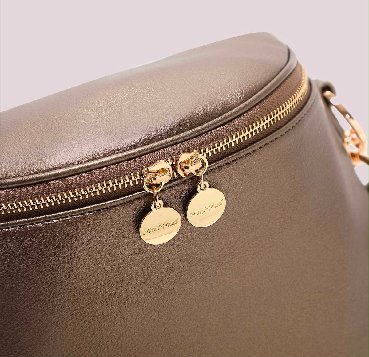 BORSA MARSUPIO CON DETTAGLIO ANELLI AI MANICI- MIMI’ MUA’