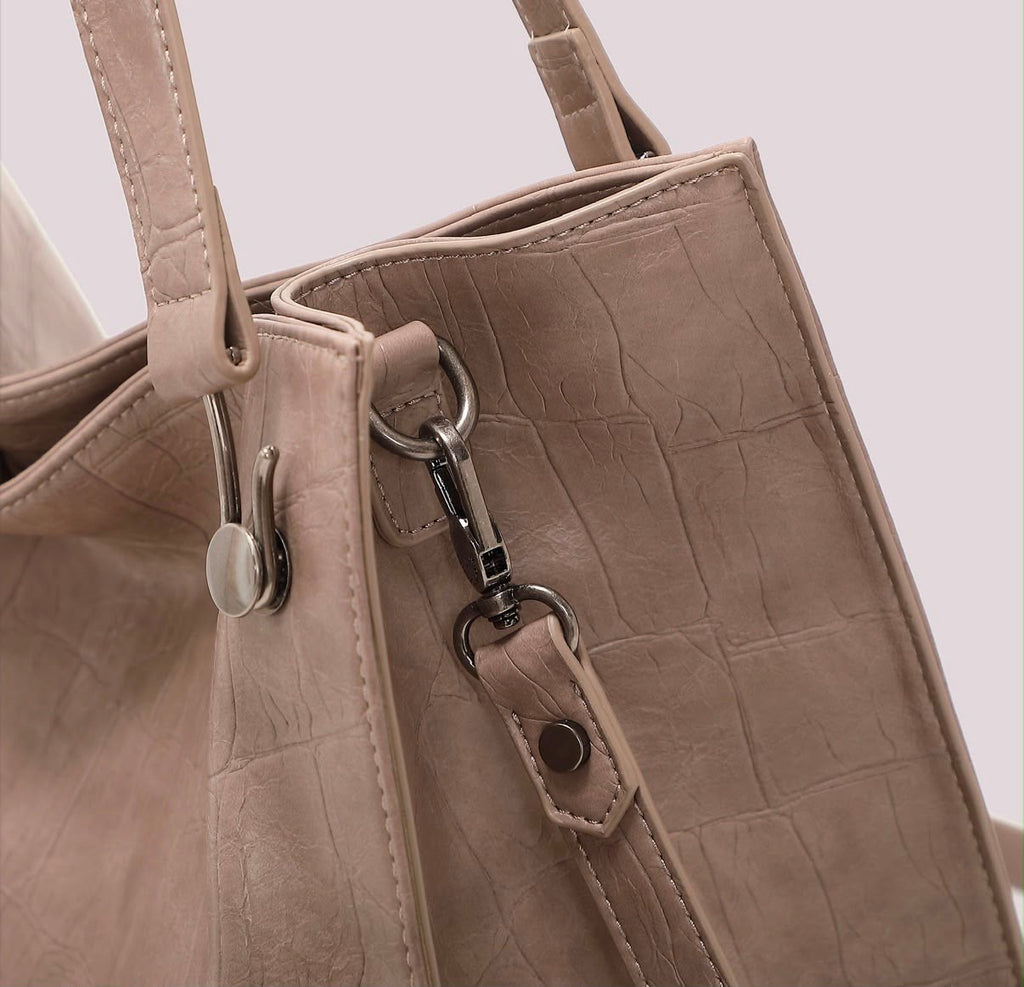 BORSA SHOPPING EFFETTO COCCO- MIMI’ MUA’