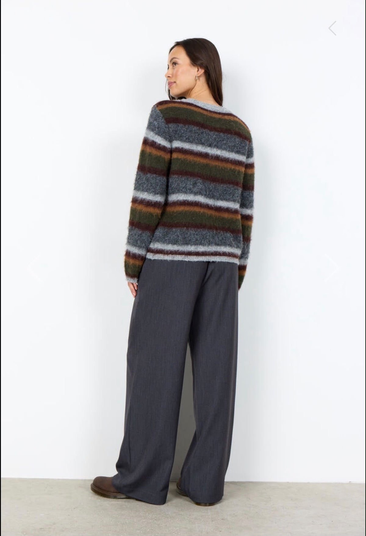 MAGLIONE PELOSETTO RIGATO