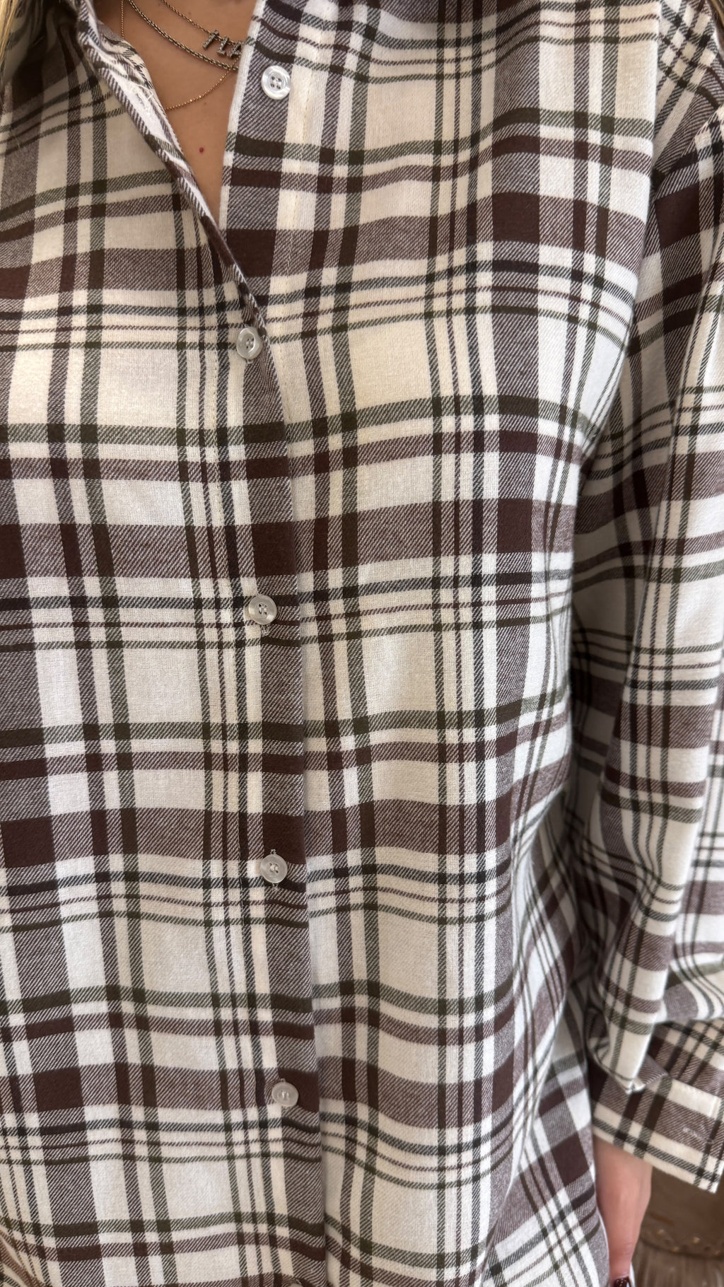CAMICIA QUADRI- OVER