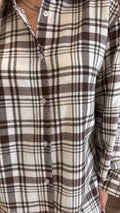 CAMICIA QUADRI- OVER