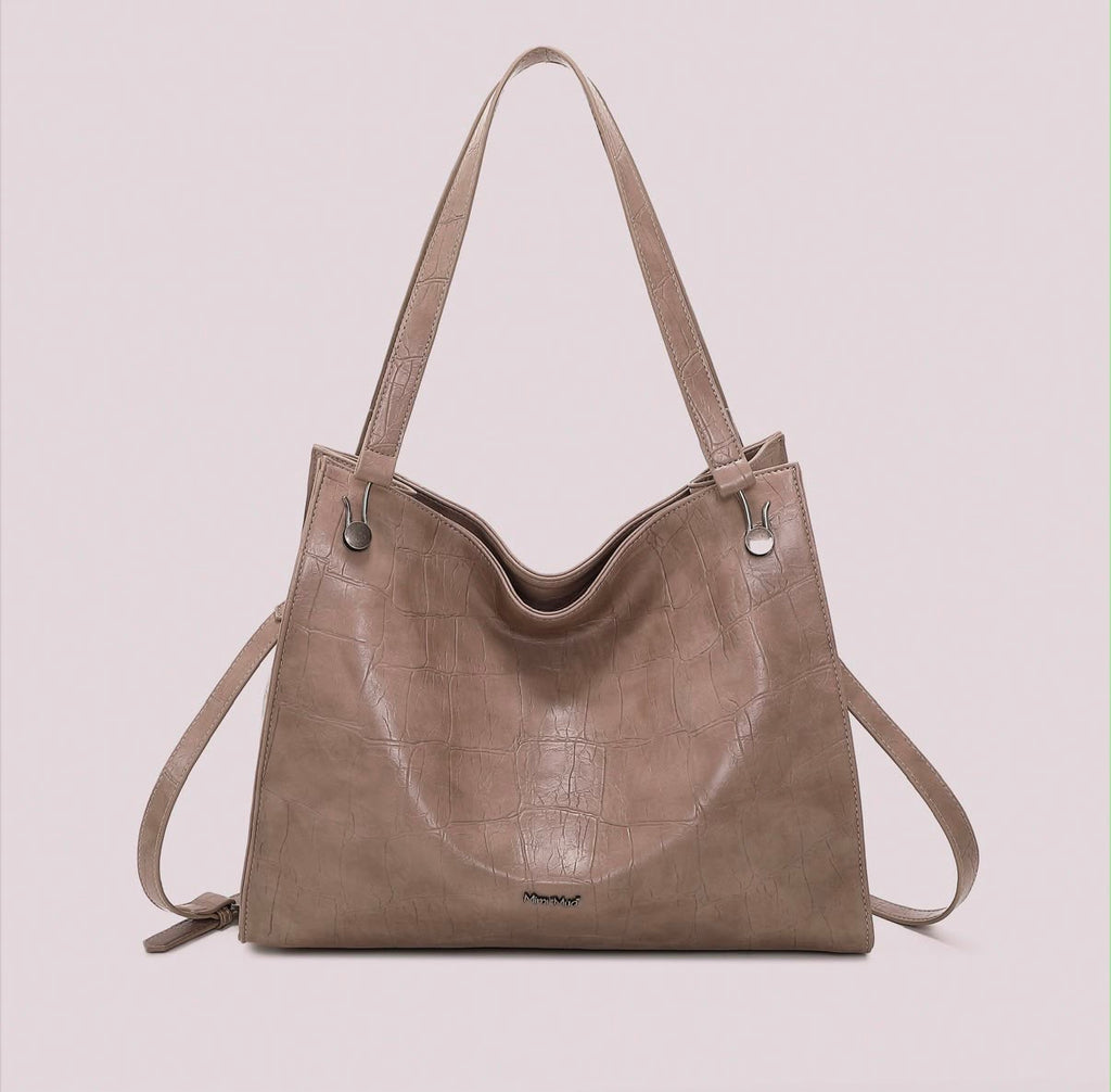 BORSA SHOPPING EFFETTO COCCO- MIMI’ MUA’