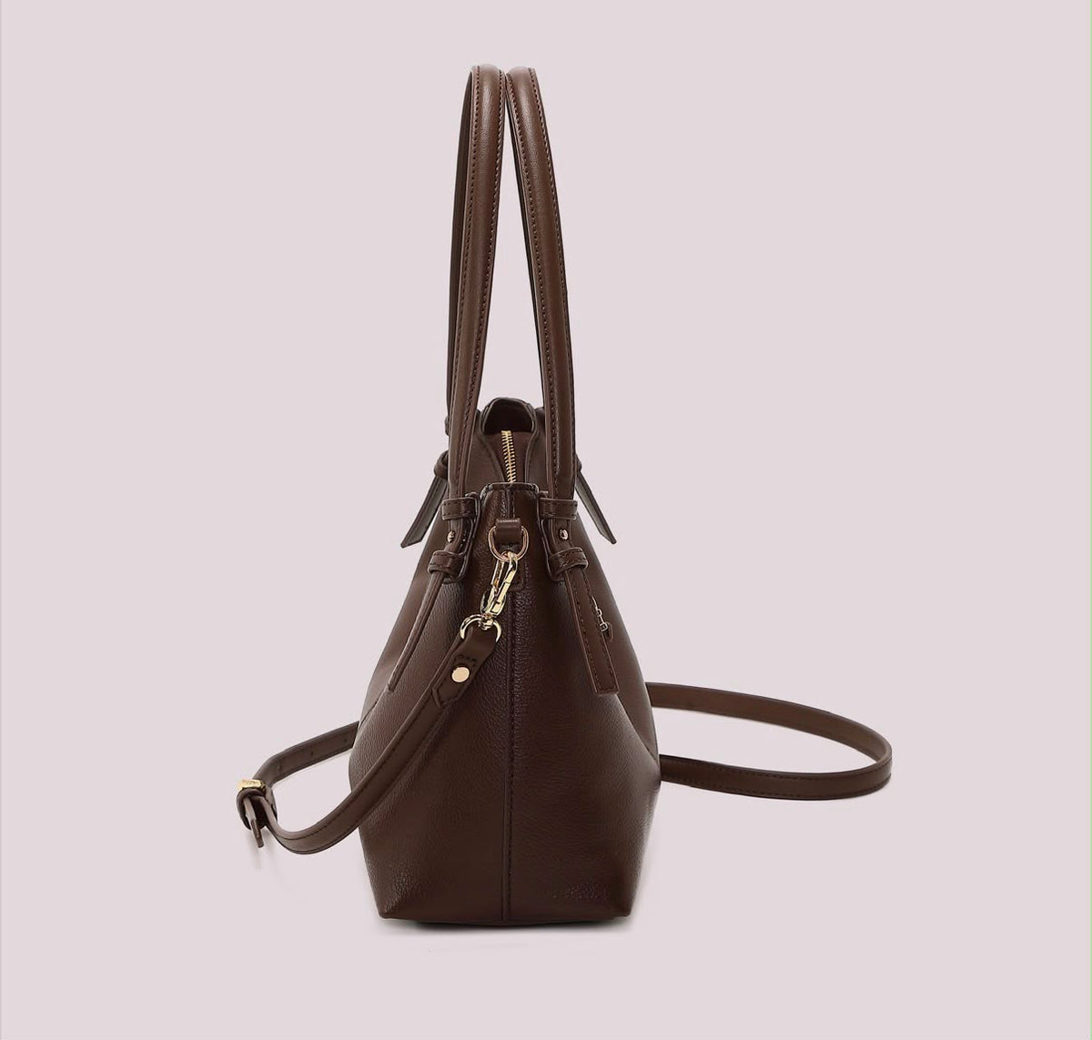 BORSA A SPALLA CON LETTERE- MIMI’ MUA’ SULLA ZIP