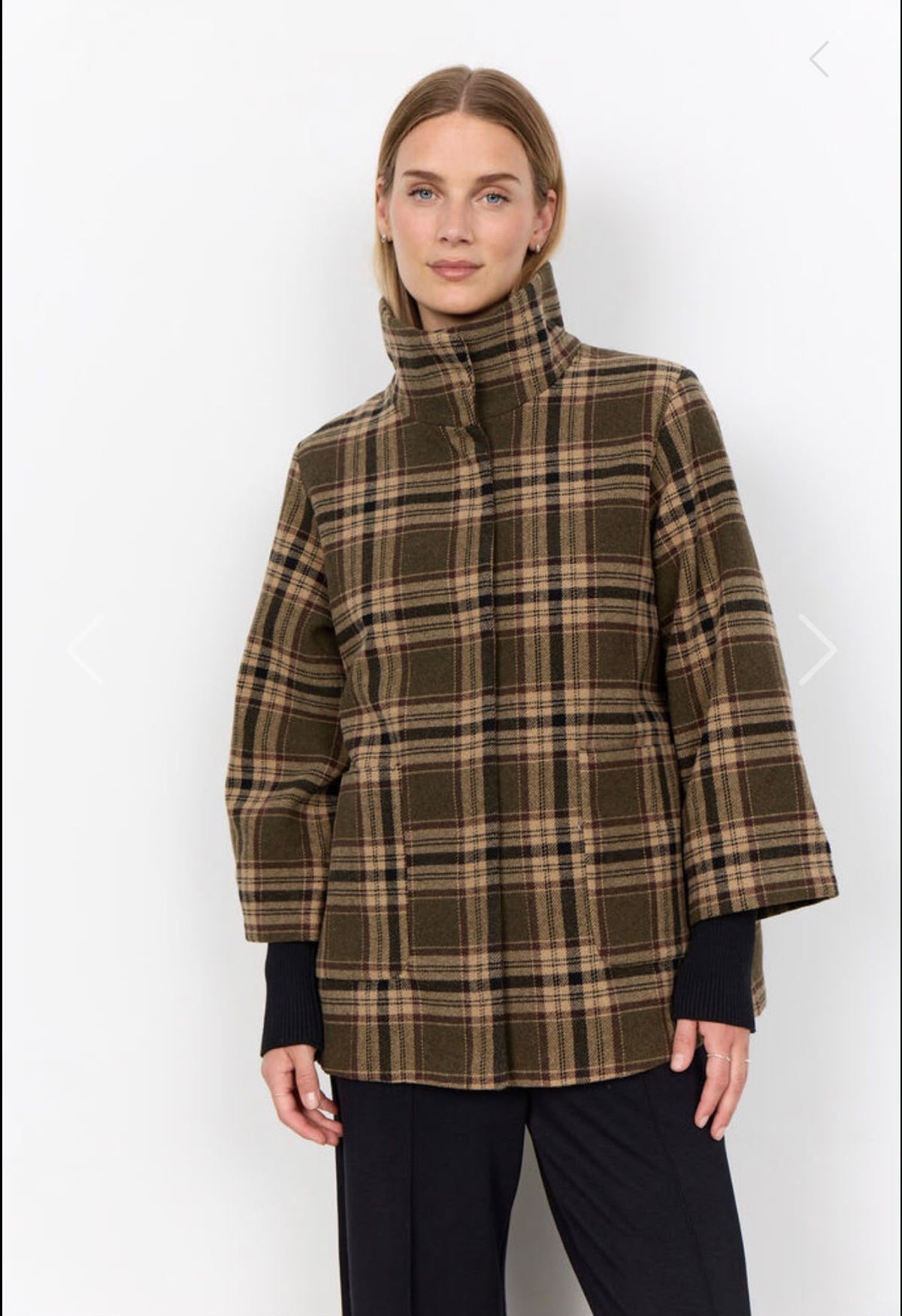 CAPPOTTO CORTO CHECK