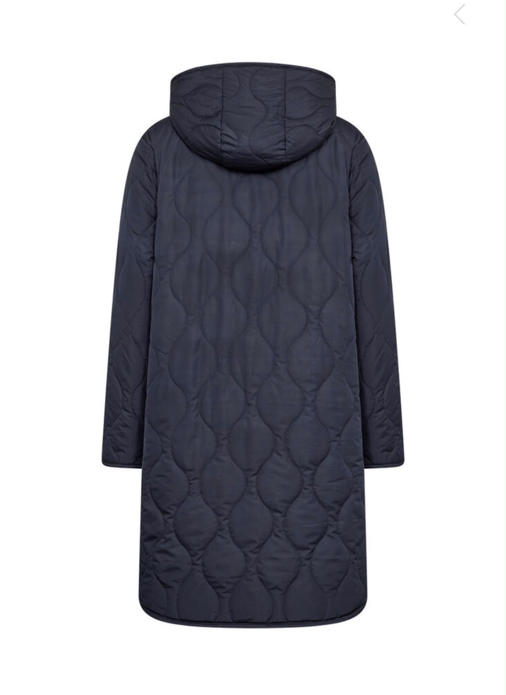 PIUMINO / TEDDY REVERSIBILE blu lunghezza midi