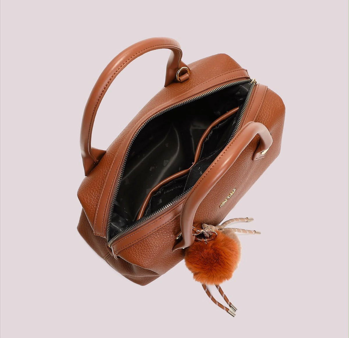 BORSA A BAULETTO CON DETTAGLIO APPESO- MIMI’ MUA’