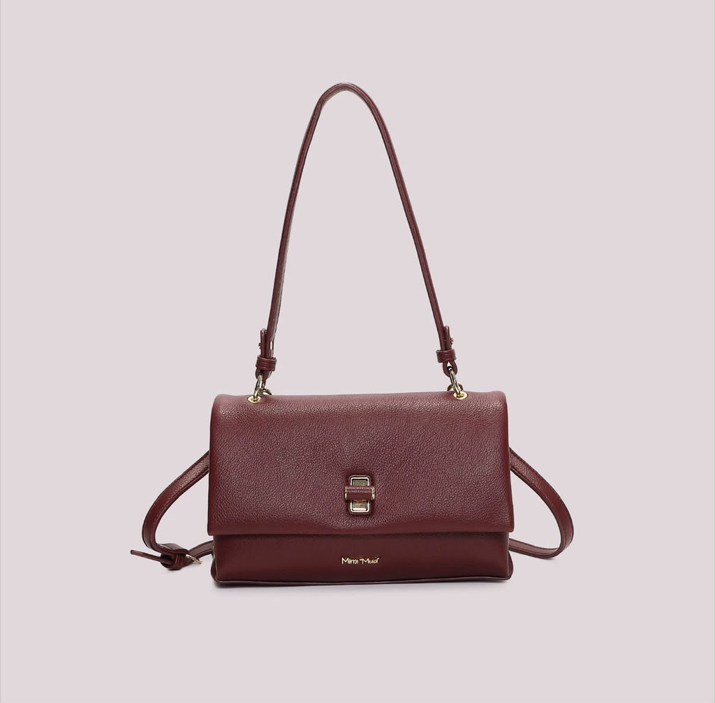 BORSA A SPALLA CON CHIUSURA GIRO