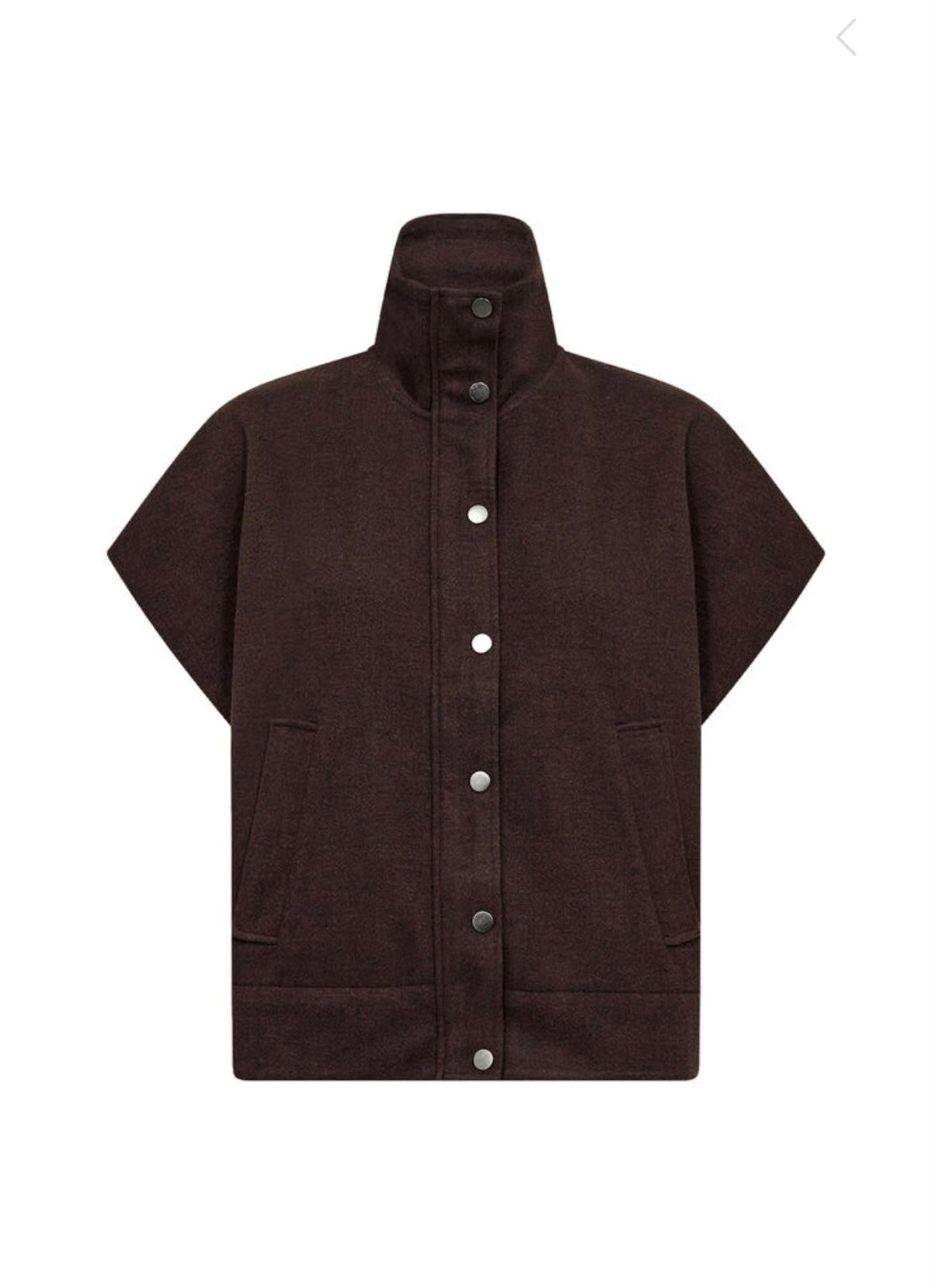 BOMBER SMANICATO IN PANNO