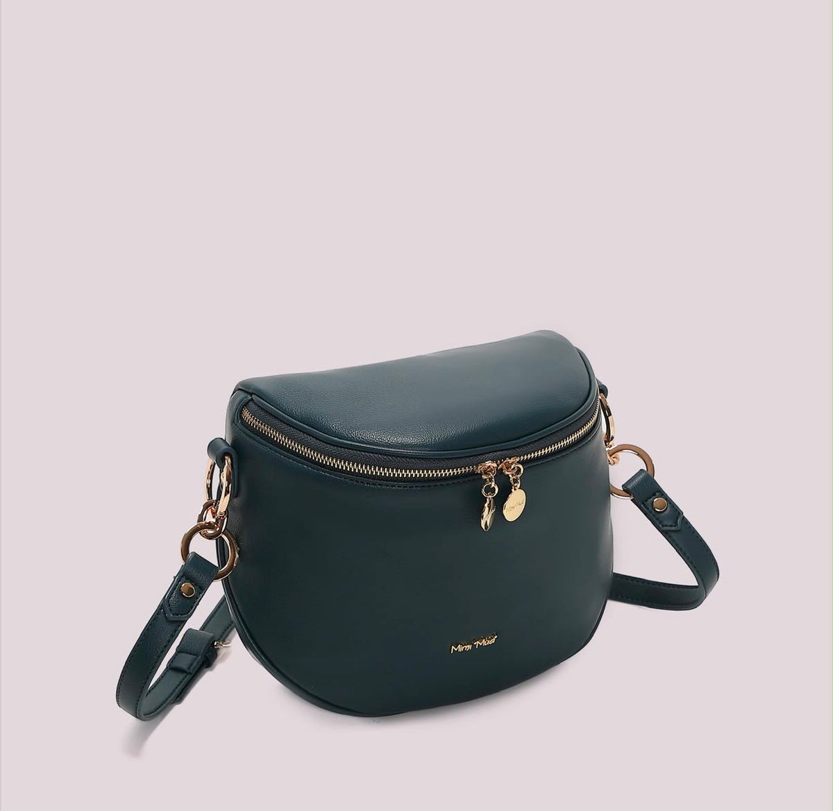 BORSA MARSUPIO CON DETTAGLIO ANELLI AI MANICI- MIMI’ MUA’
